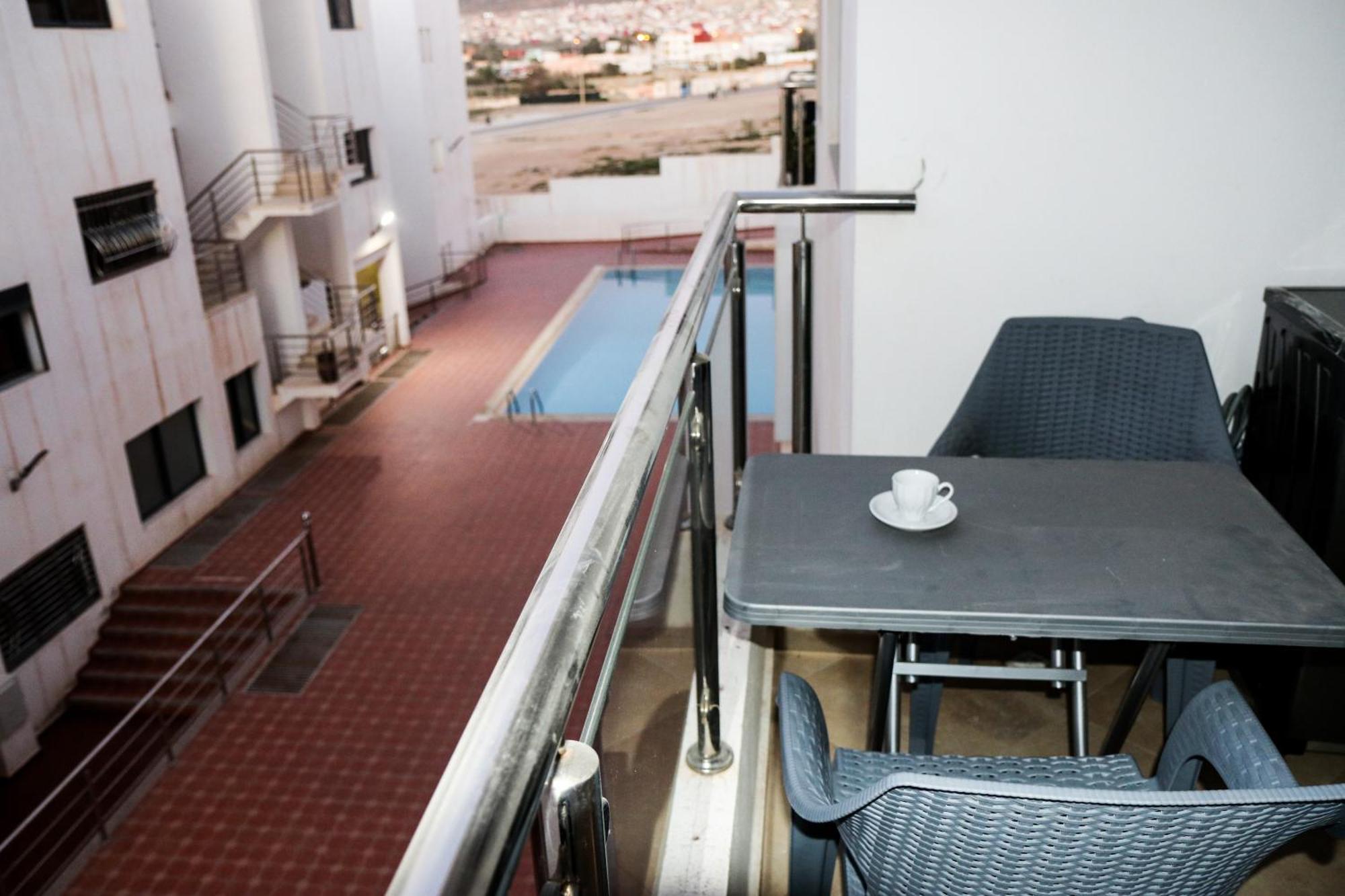 Baya View Surfside Daire Aourir Dış mekan fotoğraf